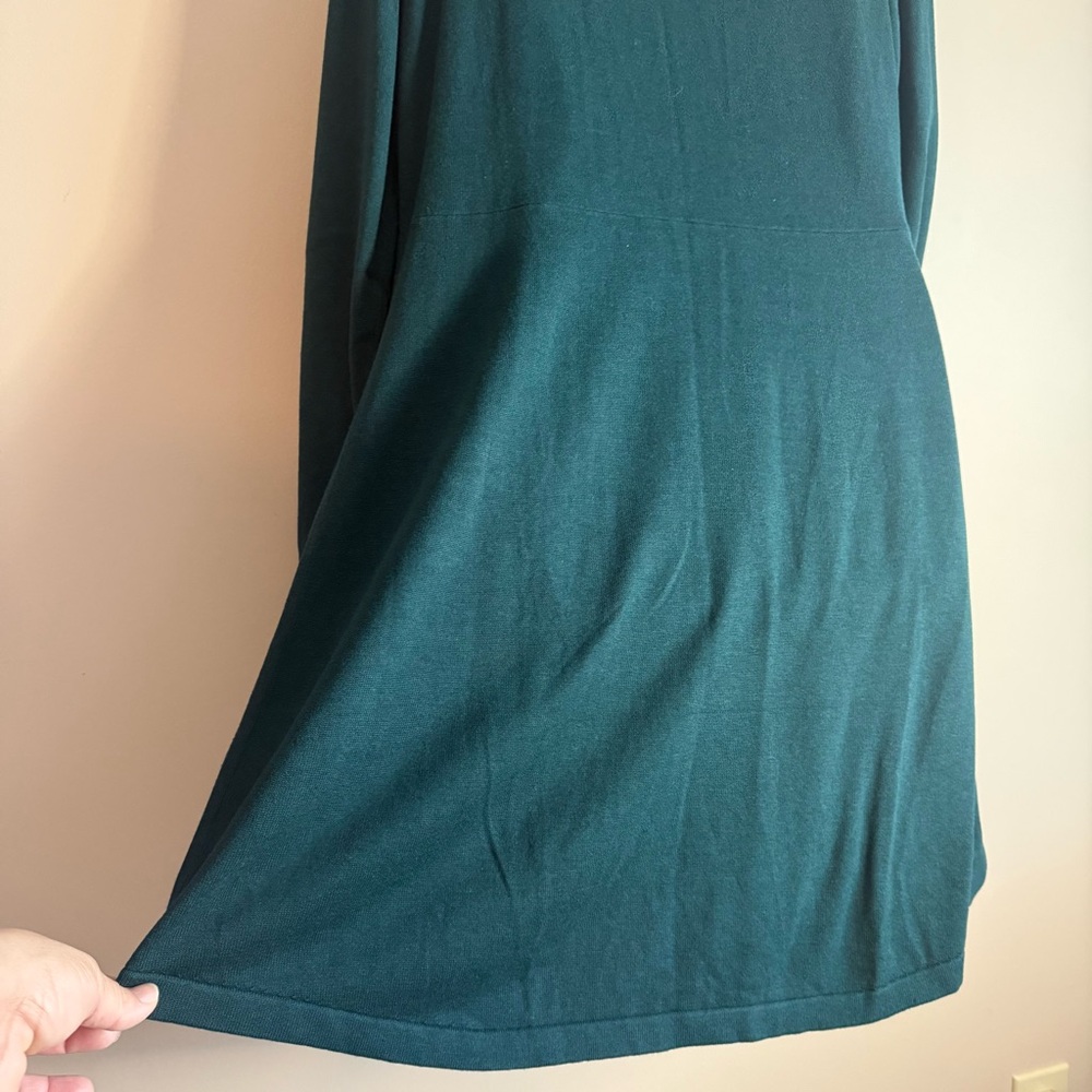 IZAACMIZRAHILIVE! Dark Green Cardigan With Pockets NWT - Picture 5 of 9